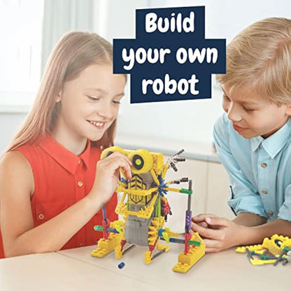 Science4you Robotics Betabot - Robot Building Toy for Kids Age 8-14, Kit with 126 pieces to Build Your Own Robot and Make it Move, Science Kit and STEM Toy for Kids 8+ years old