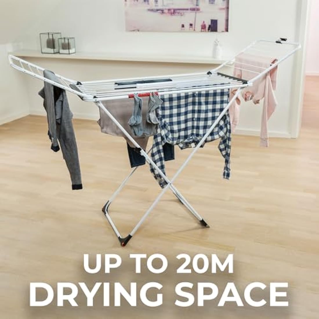 Vileda Extra X-Legs Clothes Airer