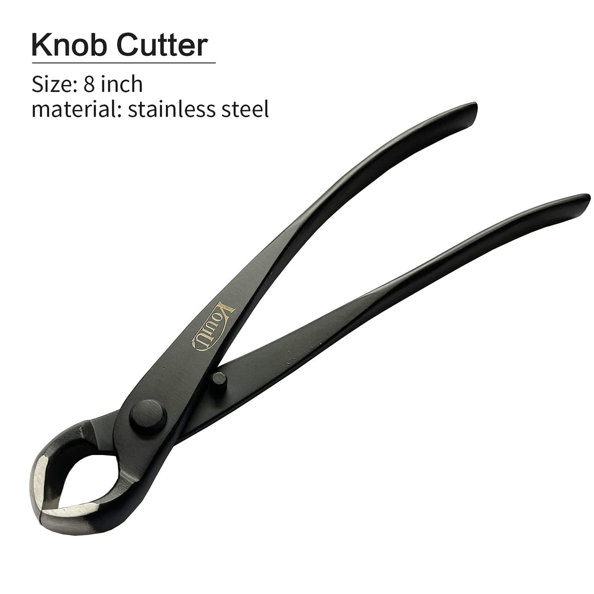 vouiu 5-Piece Bonsai Tool Set,Knob Cutter,Concave Cutter,Wire Cutter,Jin Pliers,Bonsai Scissors