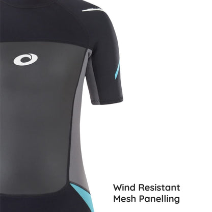 Osprey Women's Osp L - Origin Shorty Wetsuit, Black Blue, XS UK