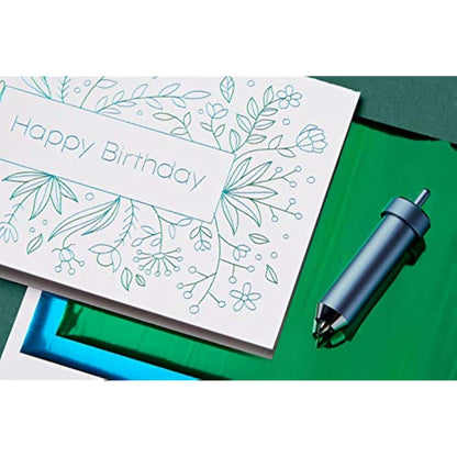 Cricut 2008727 Foil Transfer Kit, Explore Maker Machines, 3 Tips - fine, Medium & Bold