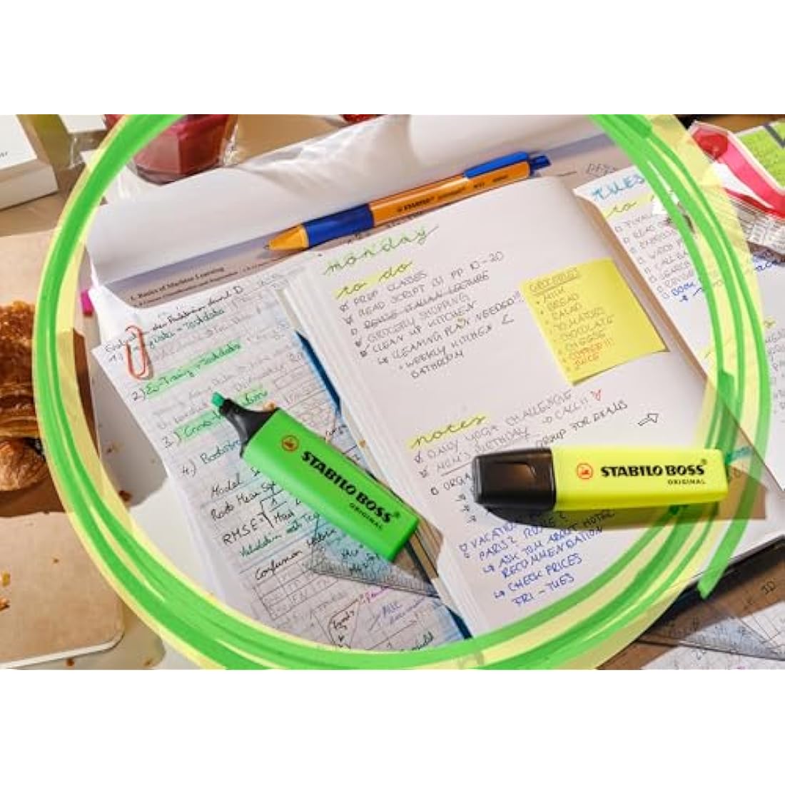 STABILO BOSS ORIGINAL - Highlighter - Pack of 8 - Assorted Colours