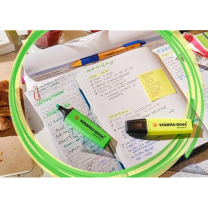STABILO BOSS ORIGINAL - Highlighter - Pack of 6 - Assorted Colours