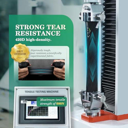 UIRWAY L-Shape Garden Furniture Cover Waterproof with Air Vent, 286x222x87cm Heavy Duty 420D Oxford Fabric Outdoor Rattan Corner Sofa Cover with