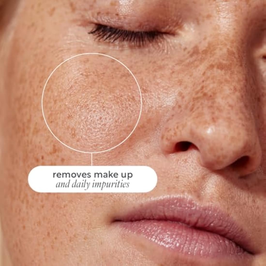 Lucy Bee Facial Cleanser, Certified Organic Soothing Makeup Remover & Cream Cleanser, Suitable For Sensitive Skin & Redness-Prone, Anti-Ageing, Vegan Cruelty Free & Palm Oil Free, 125ml