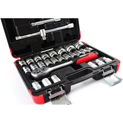 Hilka 01123202 32pce 1/2-inch Drive Socket Set