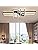 EIDISUNY LED Ceiling Light Dimmable Rectangle 94W Black Ceiling Light with Remote Control for LivingRoom Bedroom LED Modern Ceiling Lighting Kitchen Diningroom Office Hallway Country House - 94W Black
