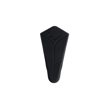 arena Powerfin Swimming Pool Training Fins, Adult Swimming Pool Fins, 100% Silicone Fins, Comfortable Short Swimming Pool Fins, 6-7, Black