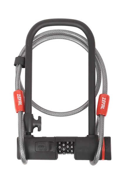 Zefal K-traz U13 U-lock With Cable 230 x 115 x 13 mm / 10 x 1200 mm