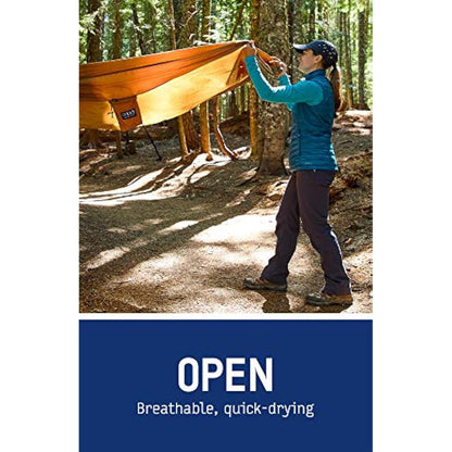 ENO Singlenest Hammock Red Charcoal Soft Breathable Fabric 70 Denier High Tenacity Nylon Taffeta Heavy Duty Triple Stitched Fast Dry Compression Stuffsack Aluminium Wiregate Carabiners Weight 454 g