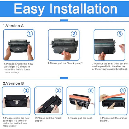 LCL 26A 26X CF226A CF226X CRG021II High Yield (2 Black) Compatible Toner Cartridge Replacement for HP LaserJet Pro M402 M402n M402d M402dn M402dne M402dw MFP M426 M426dw Compatible for Canon pf158fn