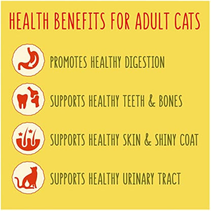 GO-CAT Adult Chicken and Duck Dry Cat Food 4kg, Pack of 2
