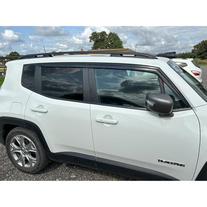 AUTO CLOVER Wind Deflectors Set for Jeep Renegade 2014+ (4 pieces)