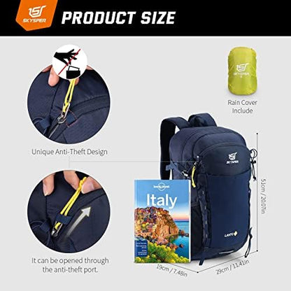 SKYSPER Rucksack 30L Hiking Backpack, Lightweight Travel Backpack Camping Pack for Men Women
