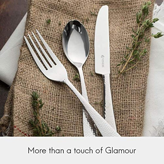 Viners Glamour 24-Piece 18.0 Stainless Steel Cutlery Set in Gift Box (Packaging may vary)