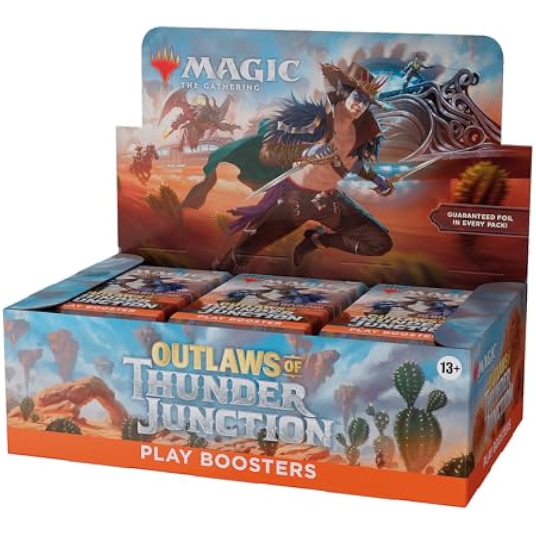 Magic: The Gathering Outlaws of Thunder Junction Play Booster Box - 36 Packs (504 Magic Cards) (English Version)