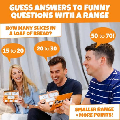 CONFIDENT? Board Game | The Smash Hit Guessing Game | Board Games for Families, Adults, Kids, Teens | Award-Winning Trivia Quiz Game with Brilliant Twist | 2-30 players, Ages 10+