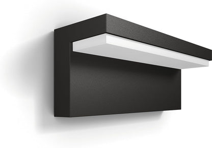 Philips MyGarden Wall Light 1648393P3  Outdoor Lighting (Wall Light, Anthracite, Aluminium, Synthetic, IP44, Garden, Patio, I)