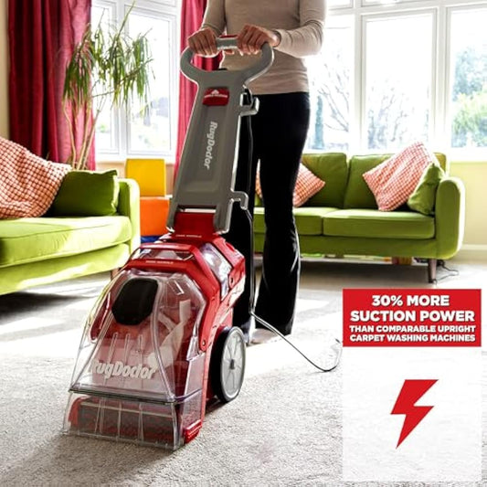 Rug Doctor 1093170 Deep Carpet Cleaner, Plastic, 1300 W, 4.2 liters, Red/Grey