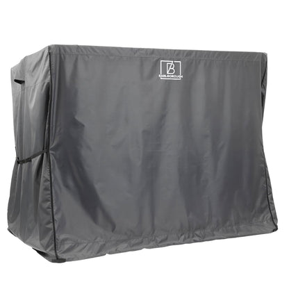 Barlborough Garden Swing Cover | 3 Seater Waterproof Wind Resistant Large Outdoor Garden Swing Seat Cover with Air Vents and Zips | 210cm x 170cm x