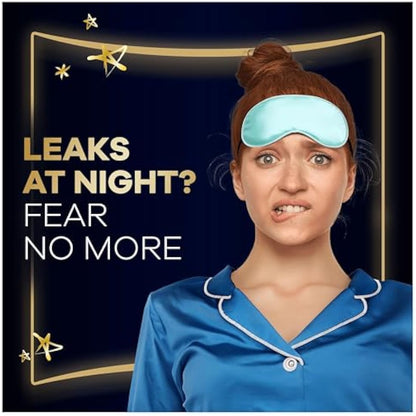 Always Ultra Sanitary Towels Secure Night Extra (Size 5) with Wings 18 Pads, Super Absorbent and Ultra Thin, for Menstrual Periods, Pack of 4