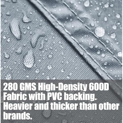 Kingsbridge Garden Furniture Cushion Storage Bag, 600D Fabric, Double Stitching, Heavy Duty, Moisture Resistant LxWxH 140cmx45cmx55cm (use indoors/sheltered areas)