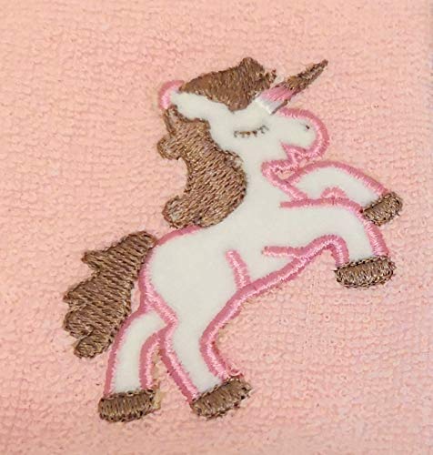 Lex's Linens Pack of 2 Kids Face Cloth (1 of Each) (Unicorn & Dinosaur)