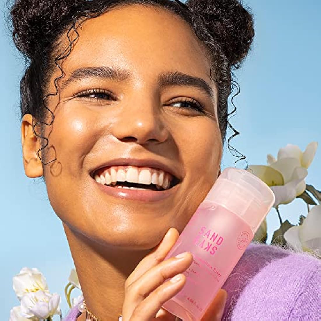 Sand & Sky Australian Essentials Brightening Toner with Niacinamide & Glycolic Acid - Marshmallow Extract Essence, Exfoliates & Strengthens Skin, 4.2 fl oz
