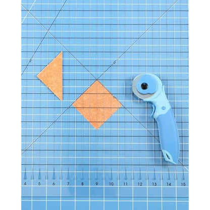 June Tailor Shape Plus Slotted Rotary Cutting Ruler, by The Yard