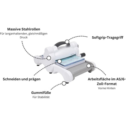 Sizzix Big Shot Die Cutting and Embossing Arts and Craft Machine for Card Making, Scrapbooking and Journaling, 14 1/4" x 12 3/8" x 6 5/8"