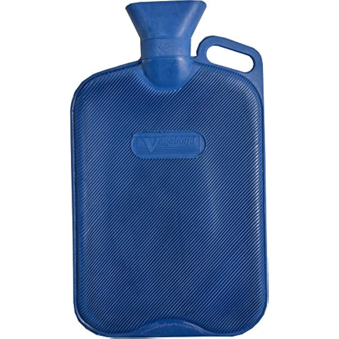 Vagabond Bags 2.7 Litre Extra Large Ribbed Blue Hot Water Bottle