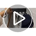 GTK Key Holder for Wall, Key Hooks with 6 Hooks, Wall Mounted Key Holder for Hallway, Self Adhesive Key Rack(White)