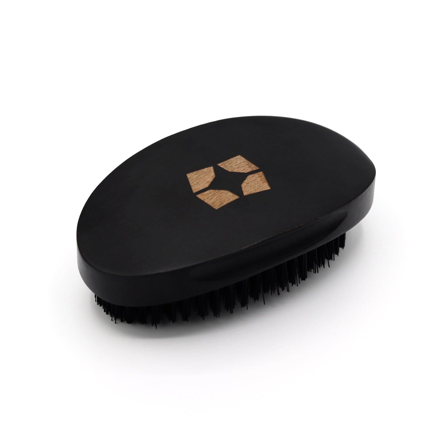 SHYNE Hard Curved Hairbrush | 360 Wave Brush with Reinforced Hard Nylon Bristles | Perfect for Waves and Beards | Everyday Grooming Men?s Brush |