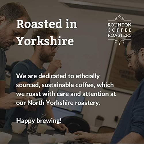 Rounton Coffee Roasters | Daybreak Blend 1kg Coffee Beans | Great Taste Award Winning 2023 | Roasted in Yorkshire | 100% Arabica Medium Roast Espresso Coffee Beans