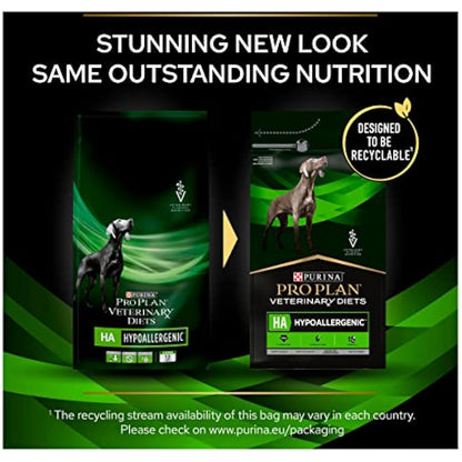 PRO PLAN VETERINARY DIETS HA Hypoallergenic Dry Dog Food 3kg