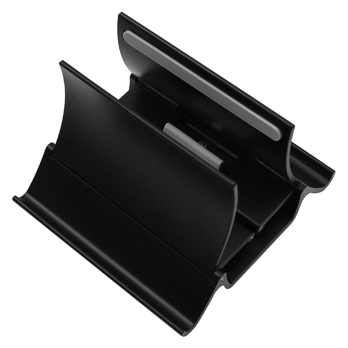 Sarini Vertical Laptop Stand Vertical Automatic Gravity Lock Clamping Range 0-38 mm for MacBook Air/Pro Dell Lenovo Thinkpad Notebook iPad Laptop