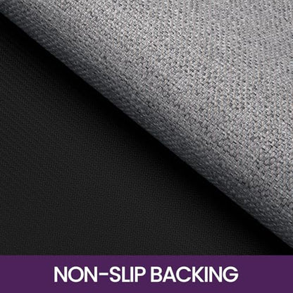 DEXI Door Matts Indoor 92 x 142 cm, Dirt Trapper Doormats Inside with Non Slip Rubber Backing, Low Profile Absorbent Entrance Mat for Muddy Shoes and