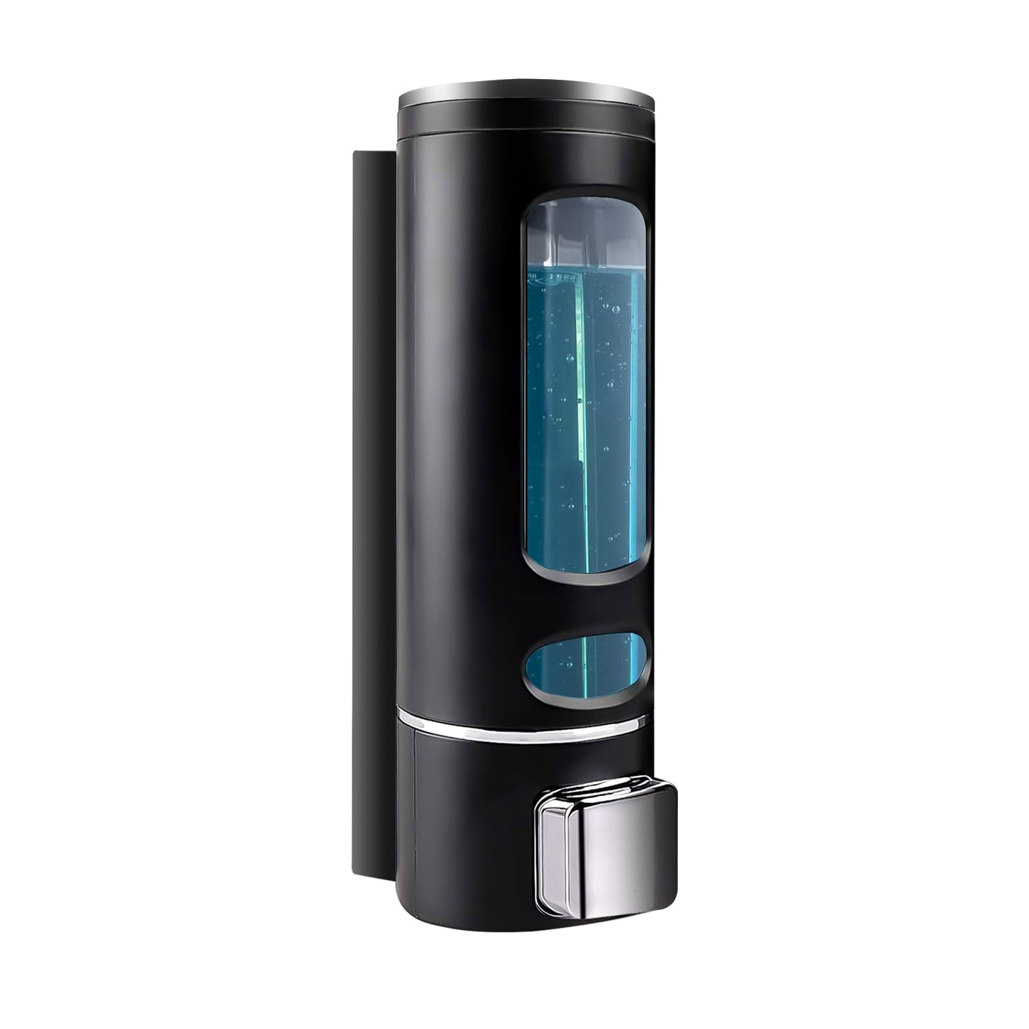 Soap Dispenser Wall Mounted 400ML,Liquid Shower Gel Shampoo Bottle for Bathroom/Kitchen/Handwash(1)
