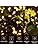 Ulinek 2000 LED Christmas Fairy String Lights Outdoor, 50M Warm White Christmas Light Decoration Plug in Ambiance Lighting IP44 8 Modes Cluster Lights for Tree, Garden, Patio, Balcony, Bedroom