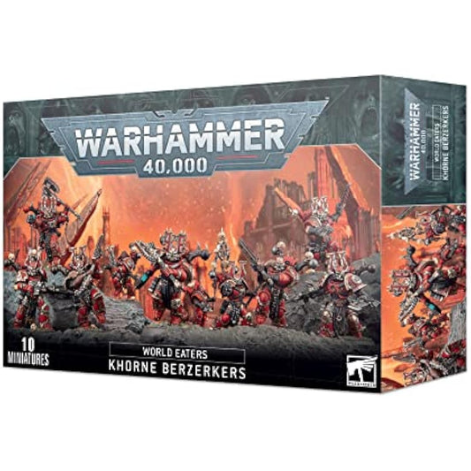Games Workshop Warhammer 40k - Chaos World Eaters Berserkers of Khorne