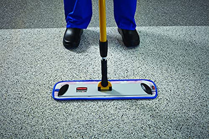 Rubbermaid Commercial Products FGQ58000YL00, 36 inch HYGEN Quick Connect Single Sided Hall Dust Mop Frame - Yellow