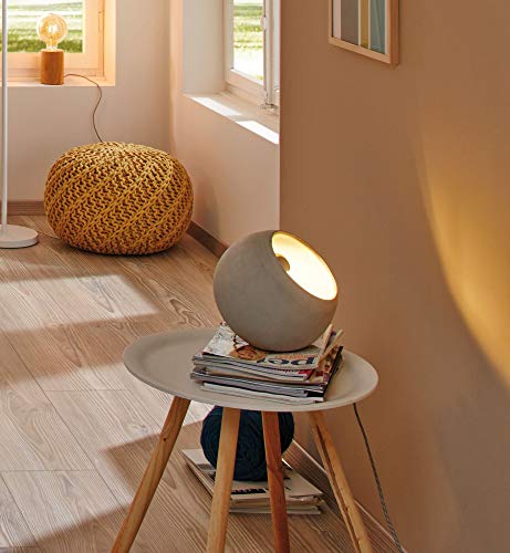 Paulmann 79663 Neordic Ingram Table luminaire max. 1x20W Table lamp for E27 Lamps Bedside lamp Grey 230V Concrete Without lamp