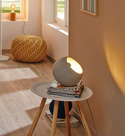 Paulmann 79663 Neordic Ingram Table luminaire max. 1x20W Table lamp for E27 Lamps Bedside lamp Grey 230V Concrete Without lamp