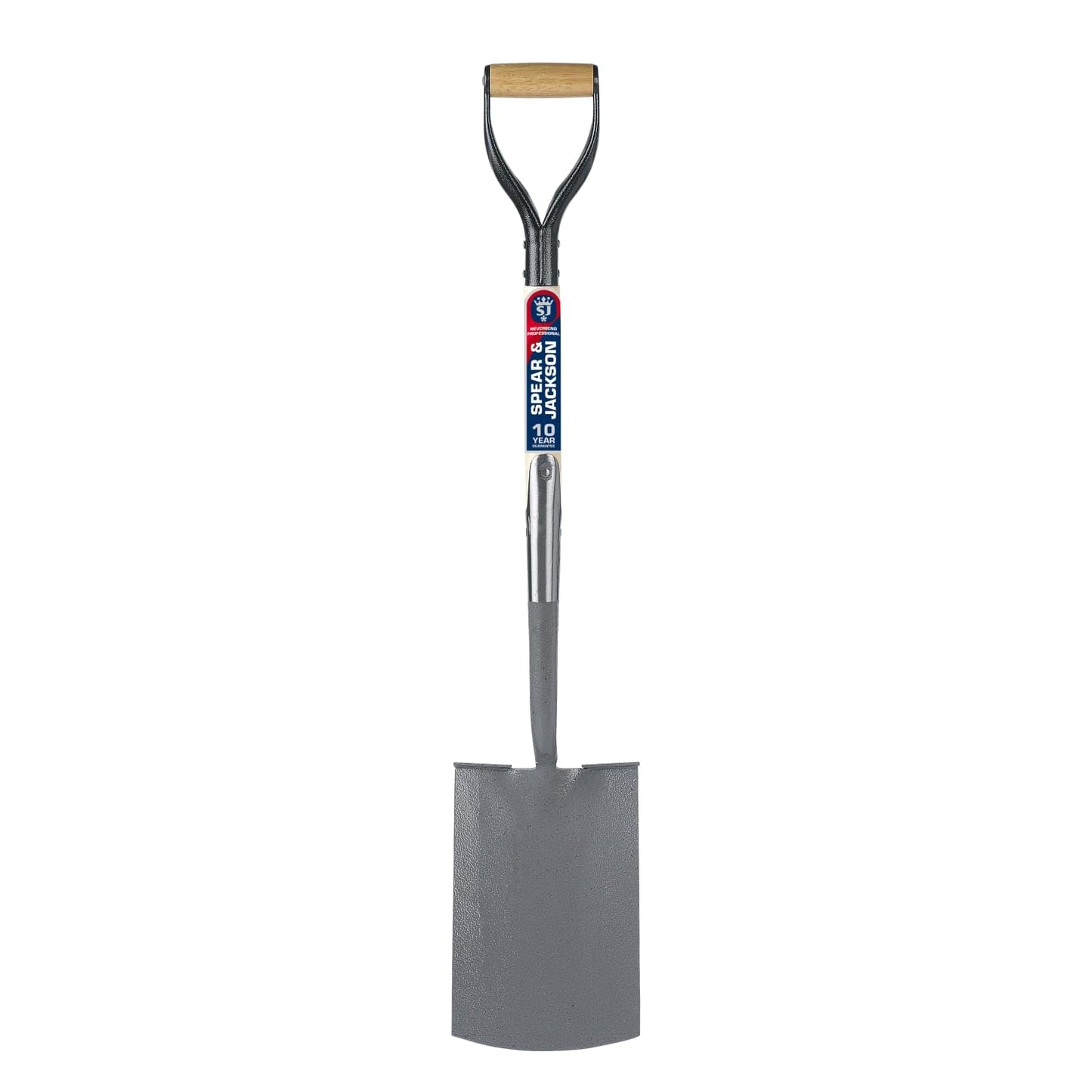Spear & Jackson 1071AL Neverbend Professional Treaded Digging Spade, Blue