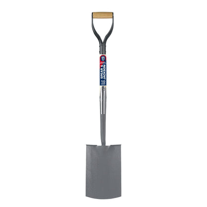 Spear & Jackson 1071AL Neverbend Professional Treaded Digging Spade, Blue