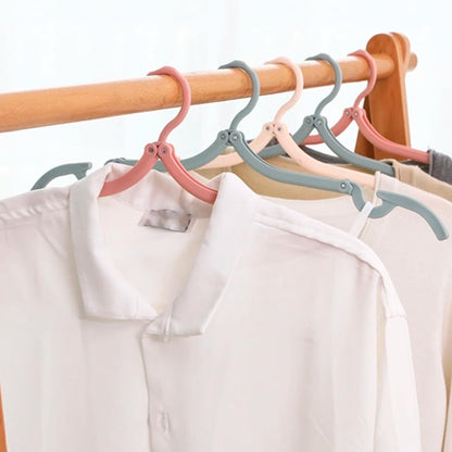Armo® Pack Of 12 Foldable Travel Hanger Folding Clothes Shirts Dress Coat Portable Hanger