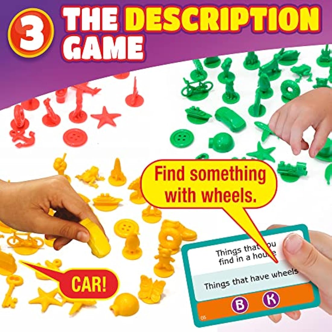 Drumond Park T73478 Dig In , Family Board Games for 2-4 Players, 3 in 1 Tabletop Games For Adults And Kids Suitable From 5+ Years