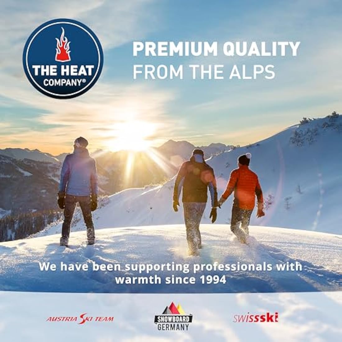 THE HEAT COMPANY Toewarmers - 5, 15 or 40 Pairs - EXTRA WARM - Adhesive - Foot Warmers - 8 Hours Warm Feet - Instant Heat - Air Activated - Purely Natural