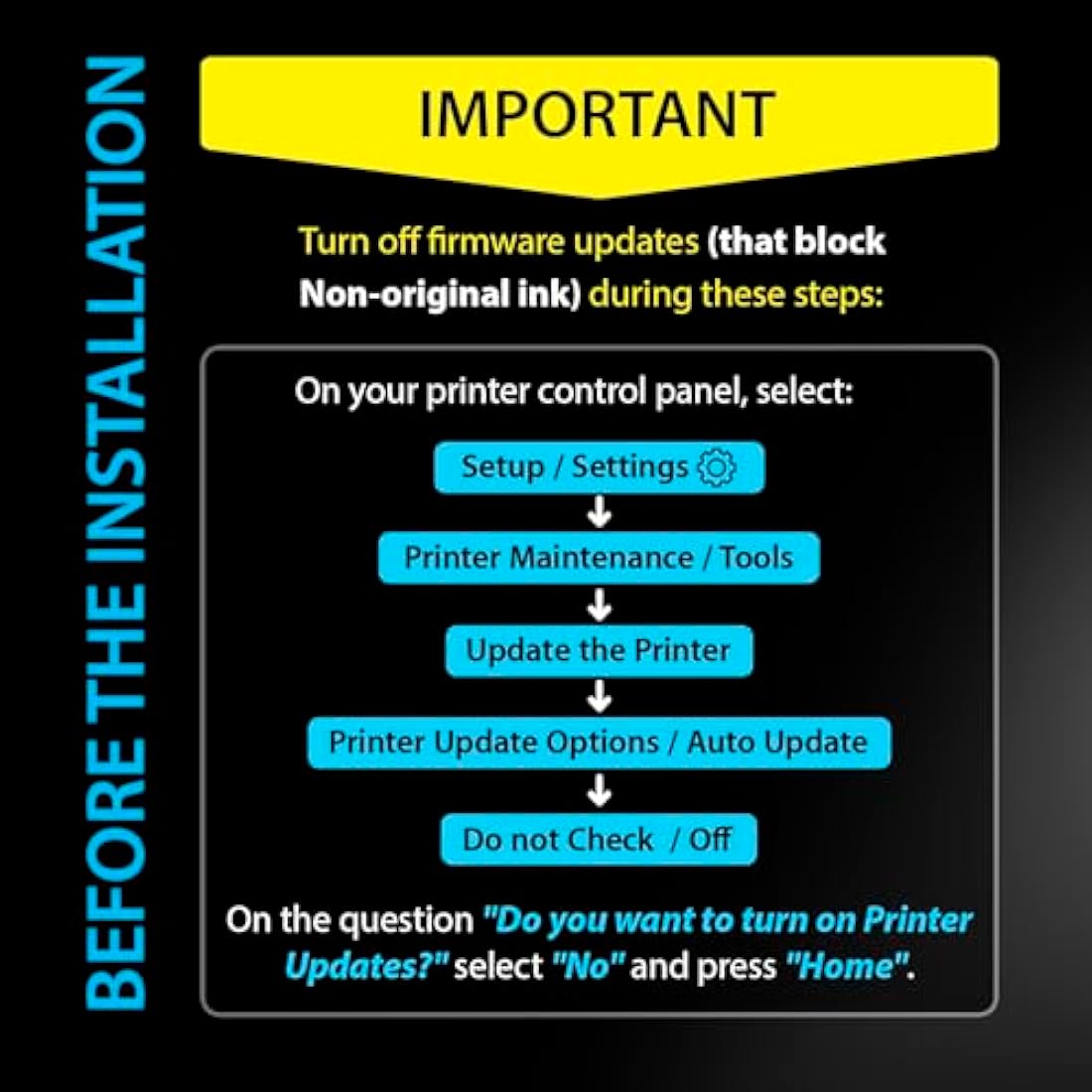 Smart Ink Compatible Ink Cartridge Replacement for HP 903 903XL High Yield 5 Multipack (2 Black XL & C/M/Y) with Advanced Chip Technology to use with Officejet 6950 Officejet Pro 6960 6970 All-in-one