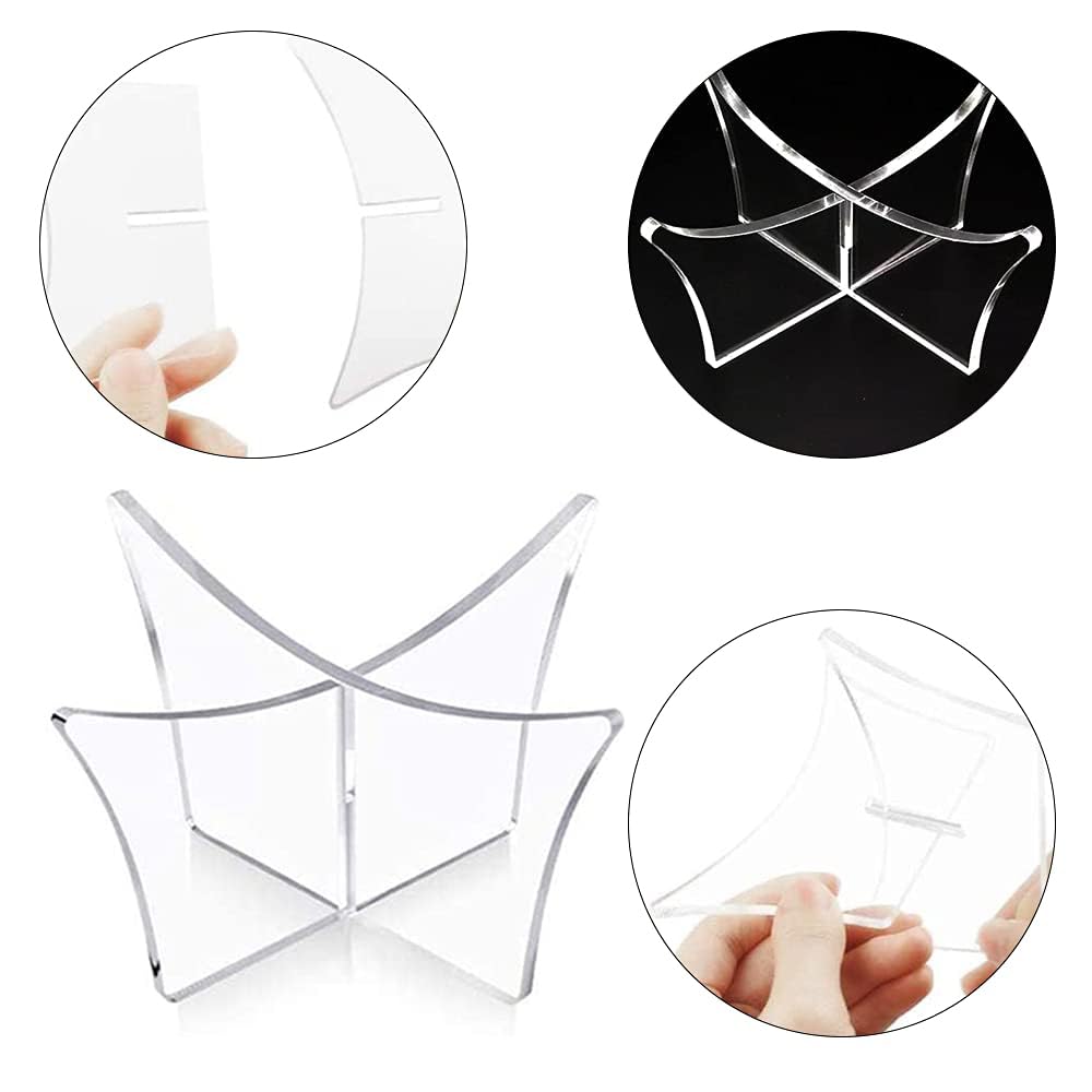 Yeenano Ball Stand,Football Stands Acrylic Baketball Football Display Stand, Volleyball Rugby Ball Sports Ball Storage Rack,Balls Holder for Football